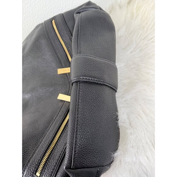 MICHAEL Kors Satchel Bag Black Leather Jamesport Two Way Adjustable Strap hobos - Picture 13 of 16